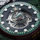 A close-up of the $120,000 Boba Fett watch.